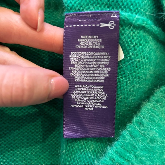 Ralph Lauren Purple Label Cashmere/Alpaca/Silk Sweater size Small - Picture 4 of 5